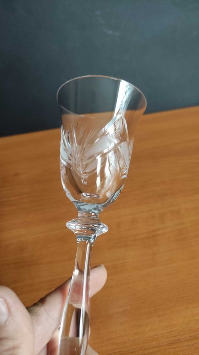 Комплект от 5 бр. кристални чаши за аперитив