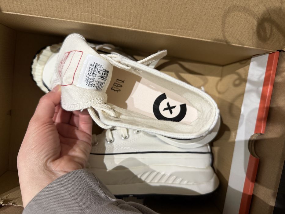 Converse бели кецове