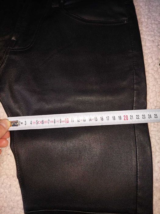 Pantaloni din piele,Adriano Goldschmied/bărbați!