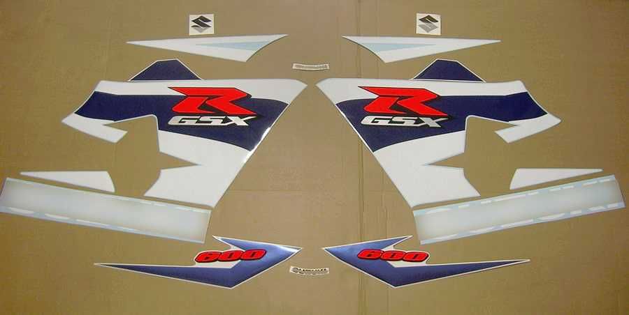 Стикери Сузуки 600 GSXR 2004г.-2005г. лепенки Suzuki GSX-R к4 к5 k4 k5