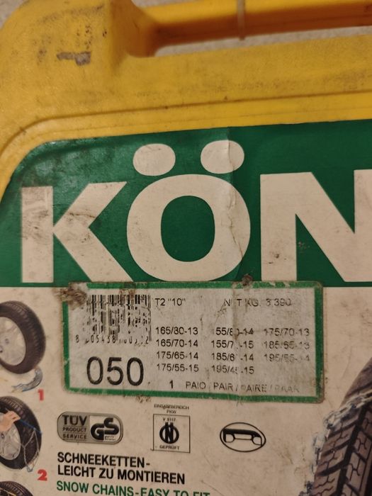 Нови вериги за сняг KÖNIG за лек автомобил