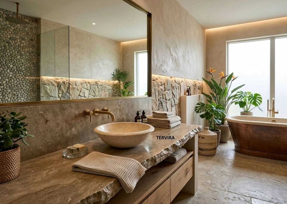 Луксозна мивка от естествен ОНИКС/МРАМОР (Уникален дизайн)