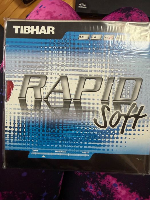 Fata placa paleta tenis de masa Tibhar Rapid Soft