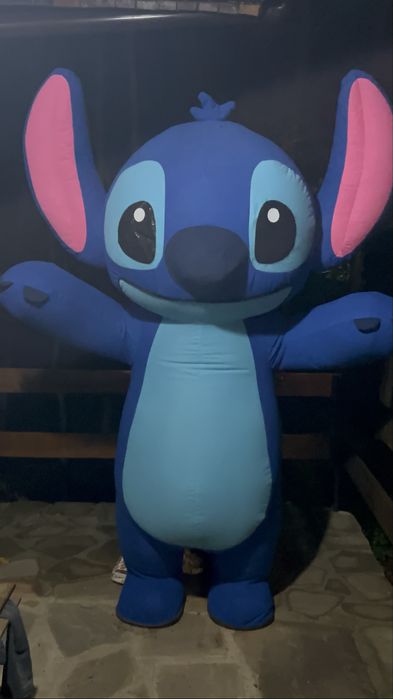 Надуваем костюм Стич