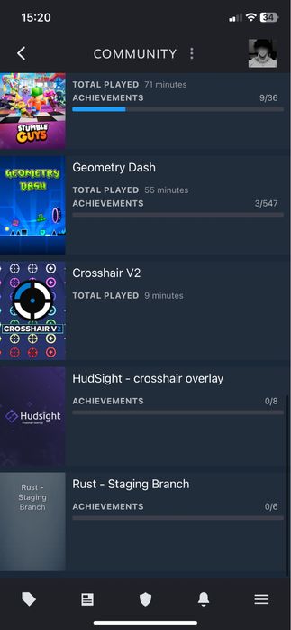 Steam аккаунт с играми