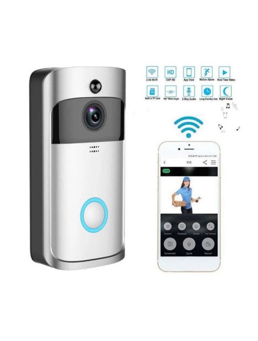 Интелигентен звънец, видео звънец, Video Doorbell V5, Wi-fi / HD виде