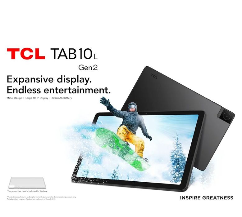 TCL TAB 10L Gen 2, 3GB, 32GB, Bluetooth, Wifi, Space Black .
