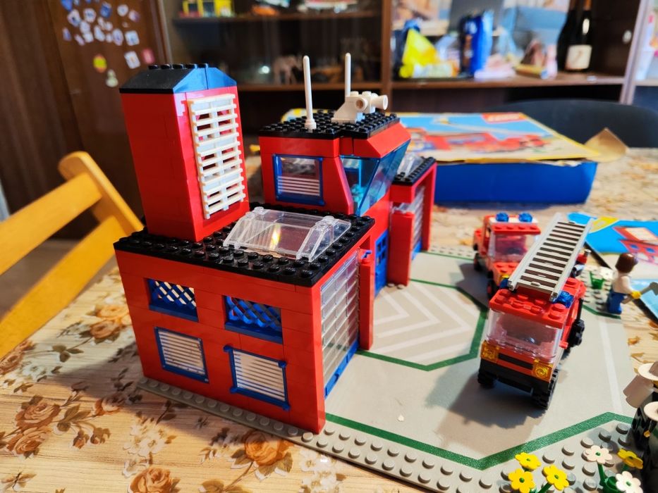 Лего 6385 lego fire house 1985 г