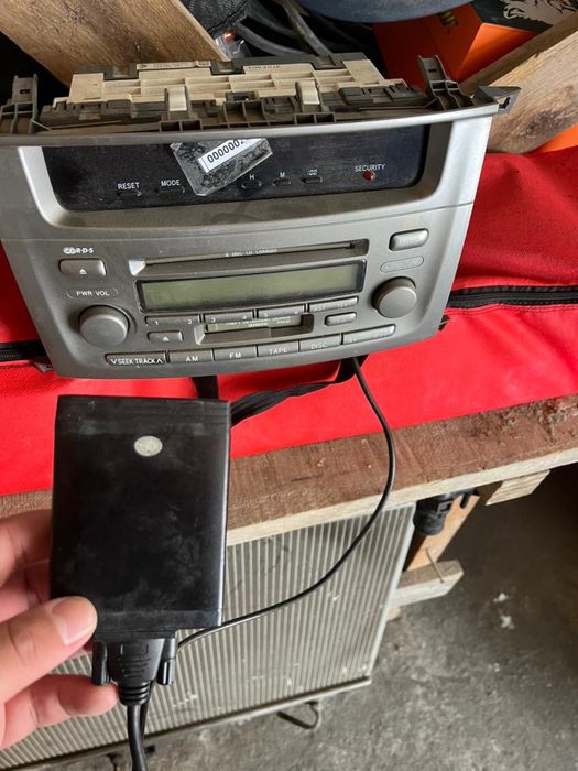 Штатная  магнитола на Тайоту