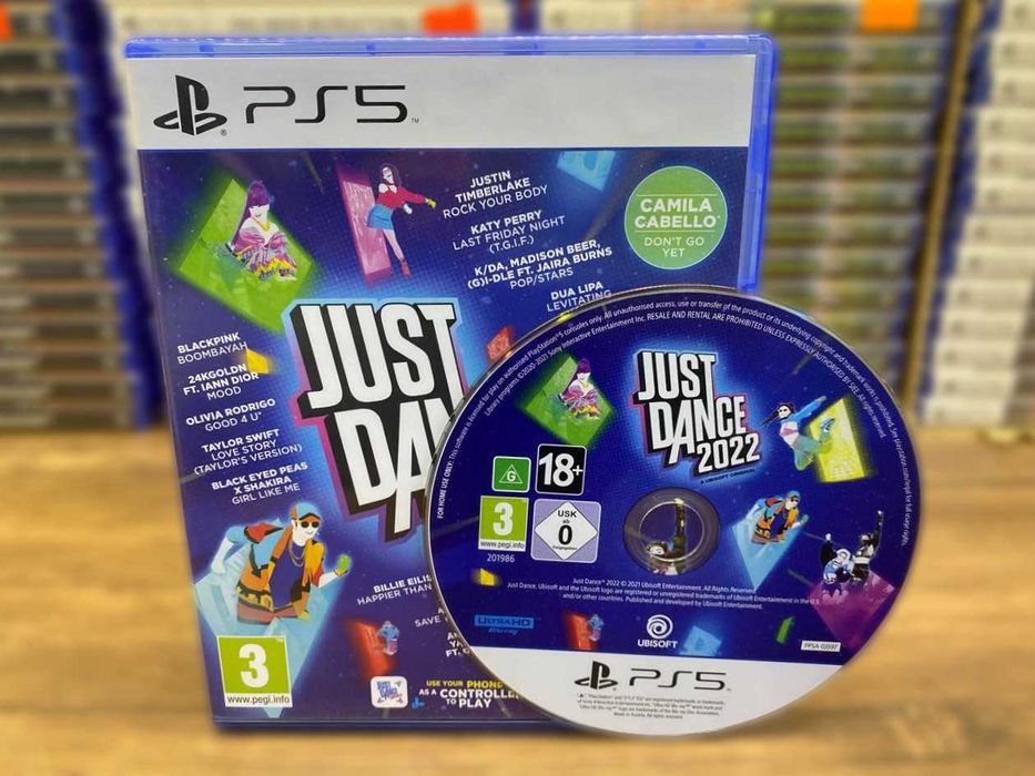 Just Dance 2022 PS5 На Двоих-Шестерых/ Пс5 Большой Выбор Игр
