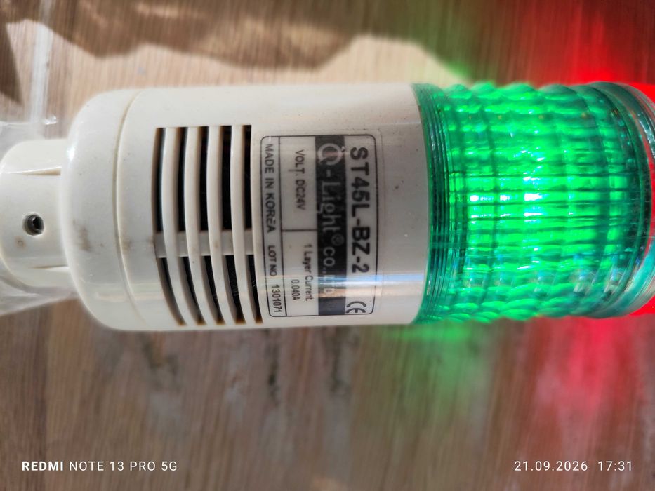 Set 3 Lămpi Semnalizare Industrială Q-Light (24V DC și 220V AC)