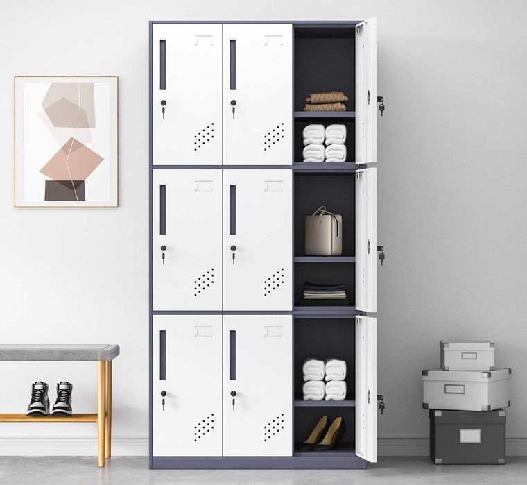 Шкаф раздевальный для офиса\Раздевалка для фитнес клуба в наличии.