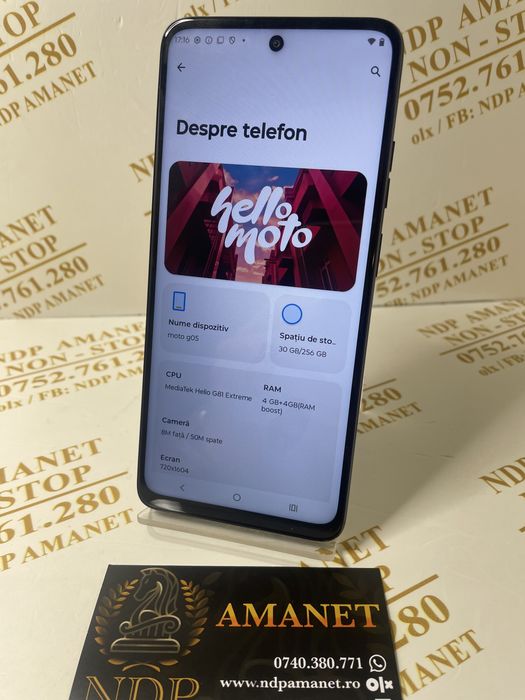NDP Amanet Braila Motorola G05 (47835)