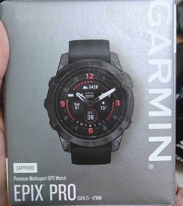 Смарт-часы Garmin epix Pro Gen2 AMOLED 47mm! Новые в коробке!