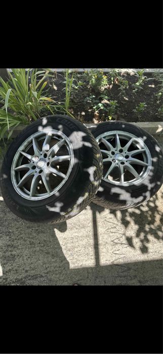 Зимни гуми с джанти за мерцедес