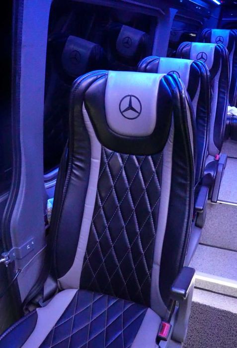 Oq Mercedes-Benz Sprinter haydovchi bilan | Transfer |Guruhli safarlar