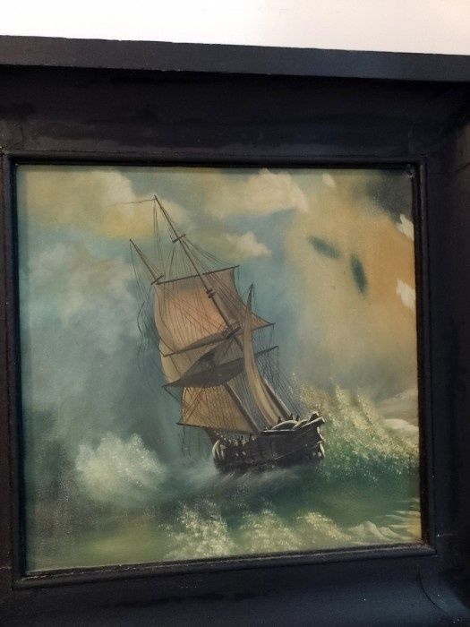 Tablou .Ulei pe pânză o lucrare  de o foarte