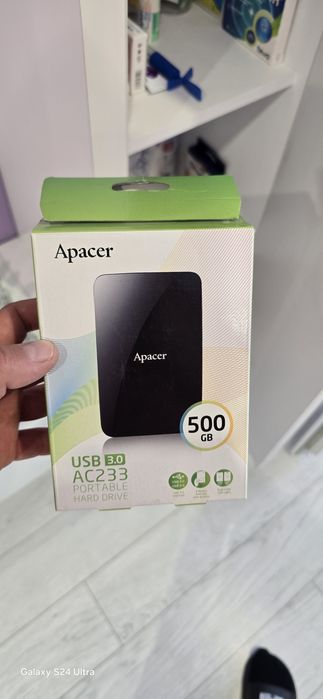 Apacer 500 gb външен диск