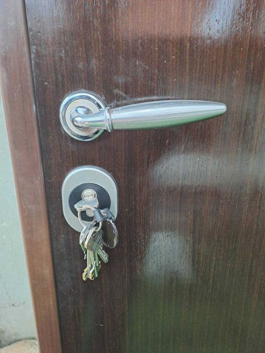 Блиндирана входна врата с каса