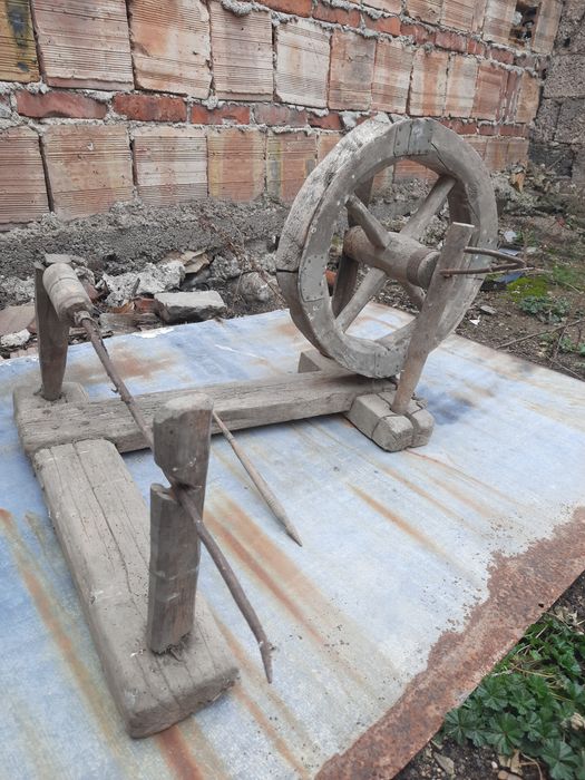 Автентично волско колело и чекрък