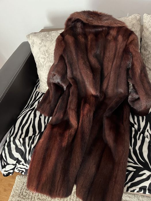 blană naturală nurcă