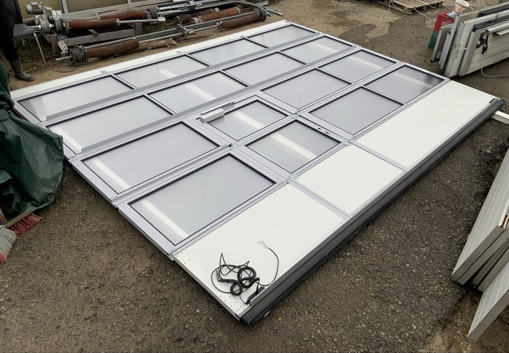 USA SECTIONALA INDUSTRIALA  poarta hala garaj H 360 x L 441 Garantie