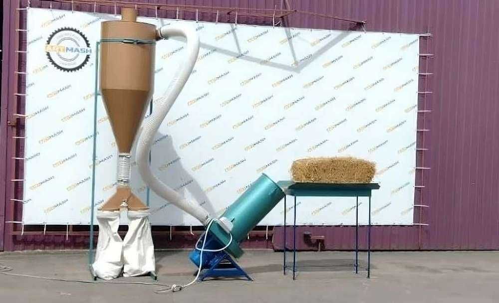 Tocator de paie cu motor trifazic de 11 kW 400-500 kg/ora