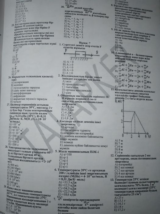 Физика Тест,Ент Новый кітап
