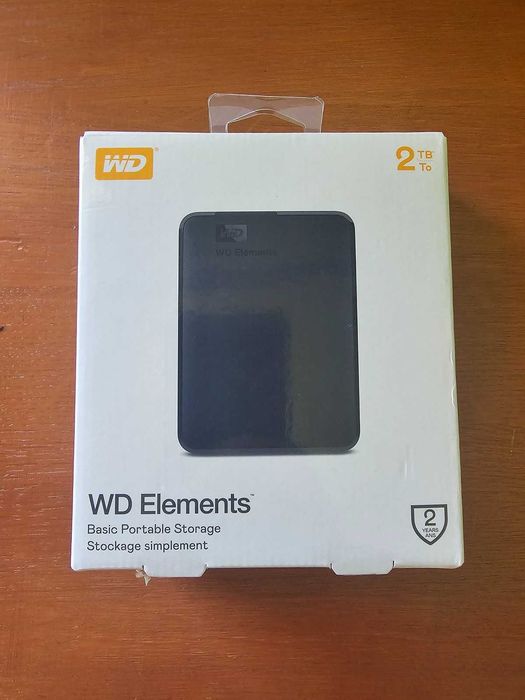 HDD extern WD Elements Portable 2TB 2.5" USB 3.0