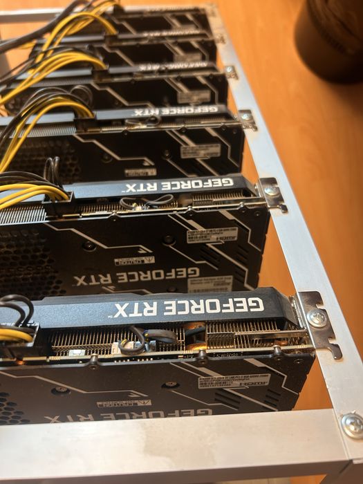 Rig mining 6x RTX3060 Ti