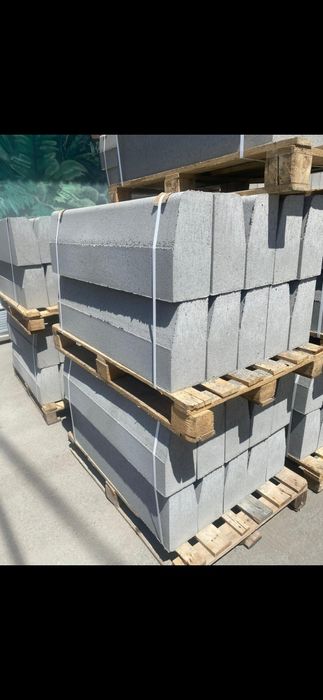 Бордюр дорожный поребрик сплитерные блоки