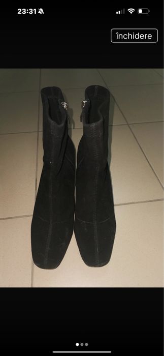 Botine ZeeLane din piele