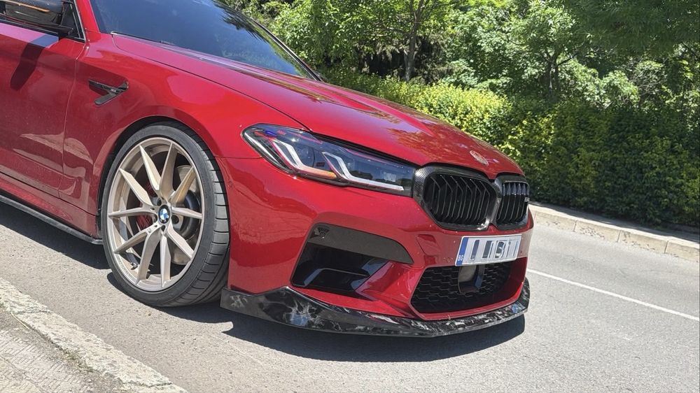 Преден Лип Спойлер за BMW G30 G31 F90 M5 / Лип Спойлер НОЖ БМВ Г30 Г31 Ф90 М5