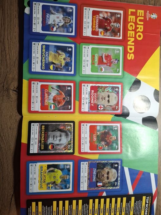 Album euro 2024 topps (aproape full