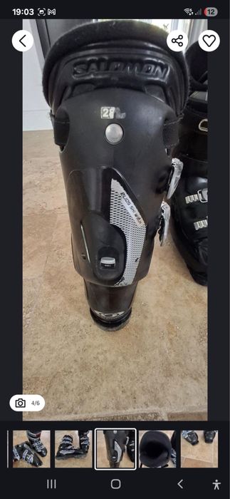 Vand Clapari SALOMON ELIOS XX , Sky/Walksystem, BLACK (