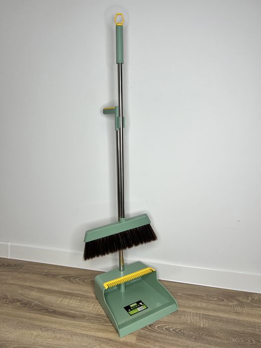 Веник с совком на длинной ручке щетка