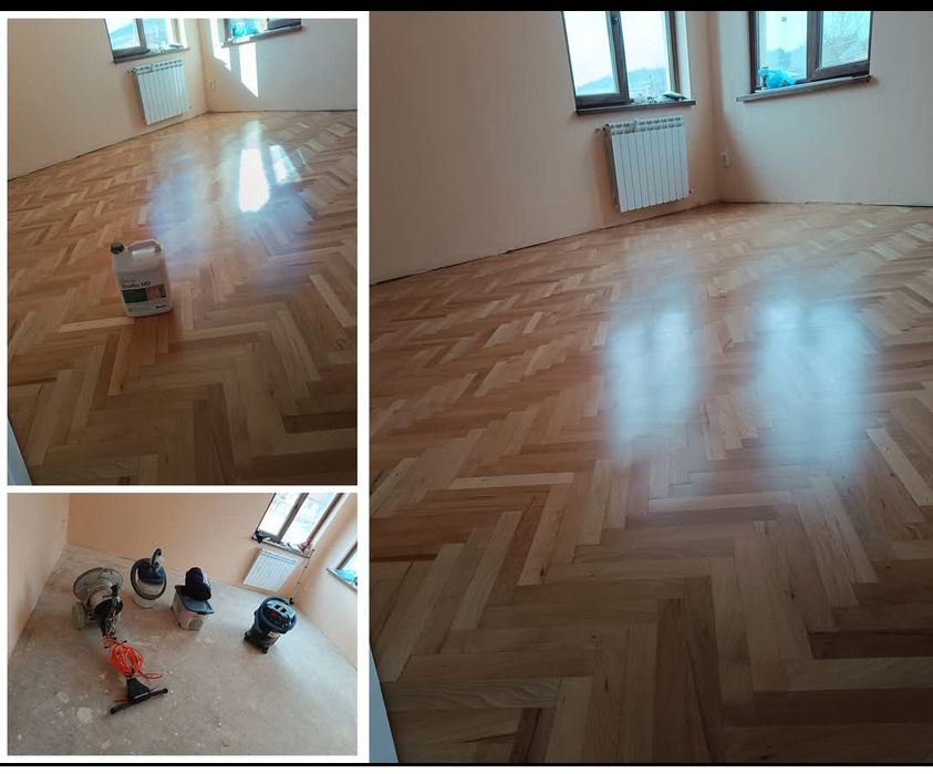 Циклене, шлайфане на паркет и дюшеме-9€ кв.м -Симитли