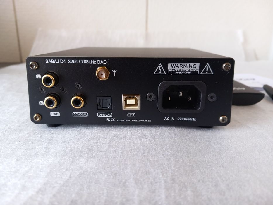 Audio dac/amp SABAJ D4