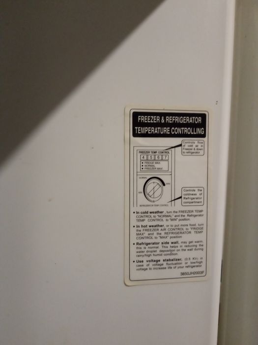 Холодильник LG антифриз