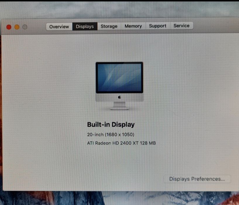 Продавам iMac 20 инча