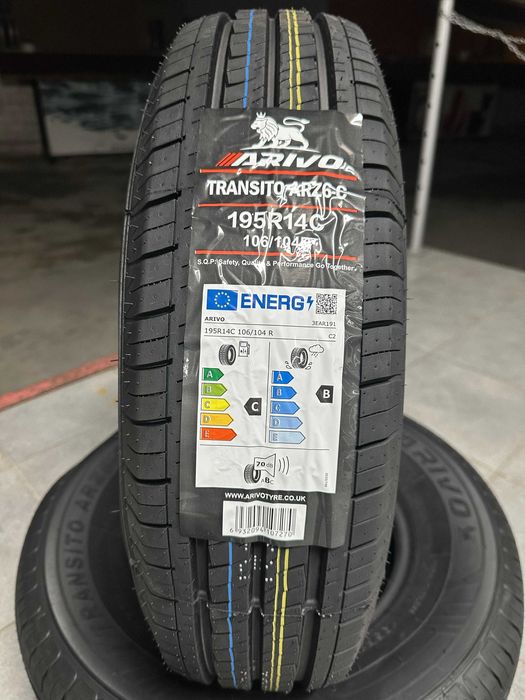 Нови Летни Бусови Гуми Arivo Transito 195R14C 106/104R Нов Doт