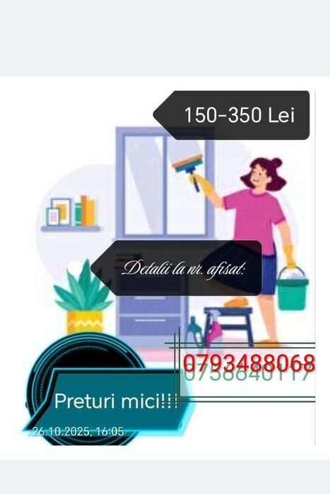 Firmă de curățenie