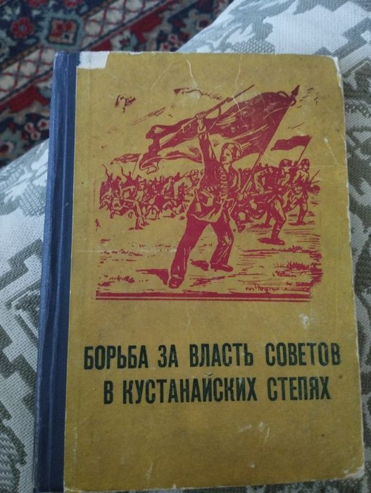 Книга борьба за власть советов в Кустанайский степях.