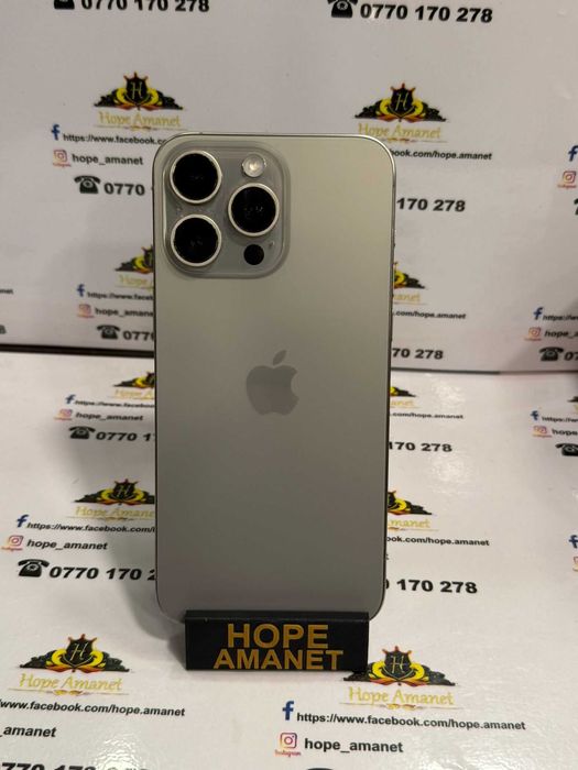 Hope Amanet P13 / iPhone 15 Pro Max / 256 GB / Natural Titanium