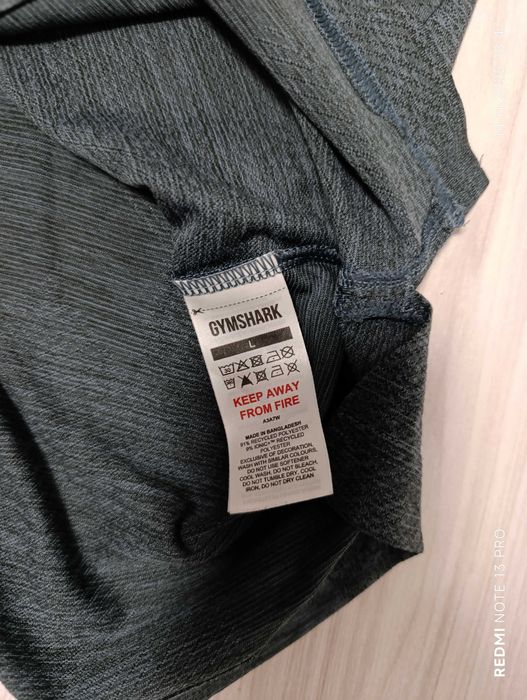 Gymshark Apex Long Sleeve T-Shirt''оригинална мъжка тениска Л размер