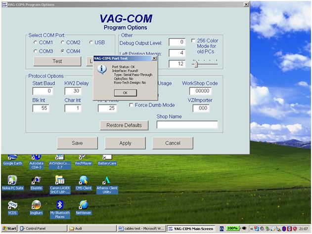 VAG-COM 409.1 CH340/FTDI диагностичен интерфейс с регистриран VCDSLite