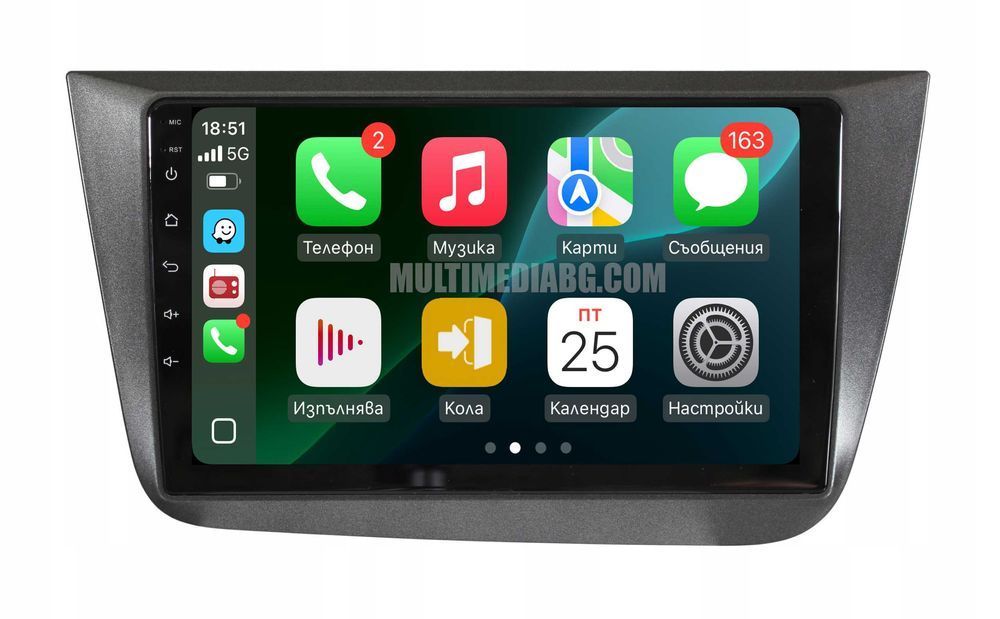 Seat Altea / Toledo  2004г-2015г Мултимедия Навигация Android