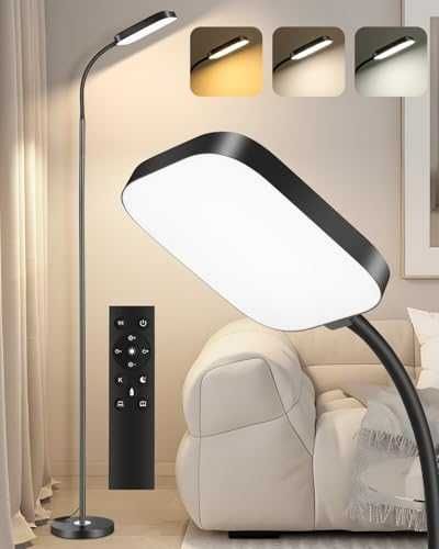 Нова LED подова лампа с регулиране на яркост и цветна температура дом