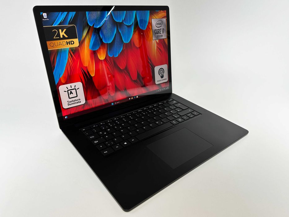 Laptop Microsoft Surface 3 intel i7-1065G7 16 gb ram 256 gb ssd 15 inch 2K Touchscreen Ultraslim Carcasa metalica Windows 11 Factura si Garantie 1 an
