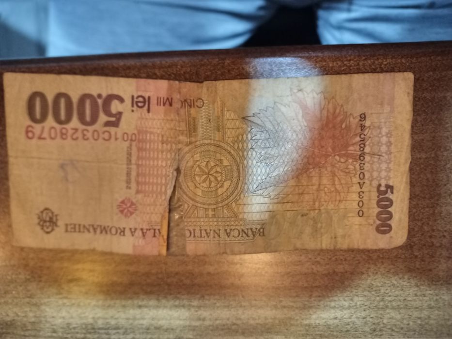 bancnote vechi de 1000 lei